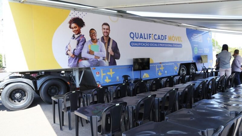 Inscrições para 880 vagas do QualificaDF Móvel terminam na quinta (27)