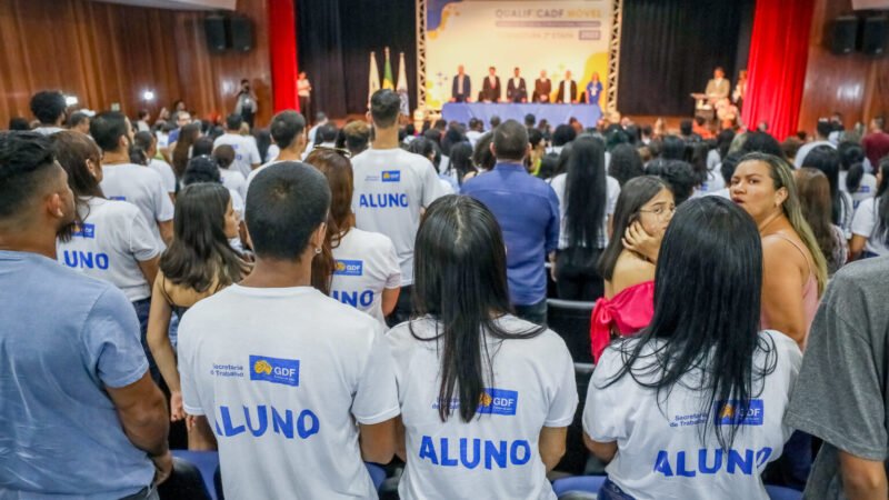 Inscrições para 880 vagas no QualificaDF Móvel terminam nesta terça (25)