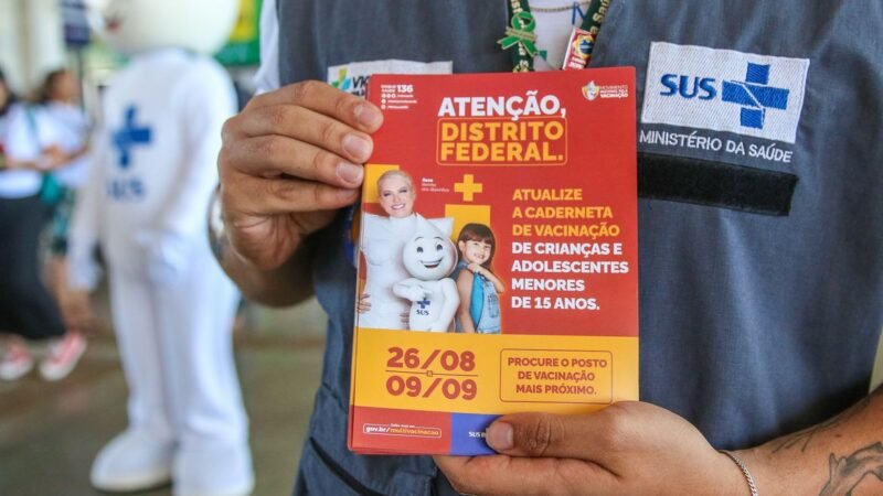 Campanha busca ampliar vacinação de crianças e adolescentes