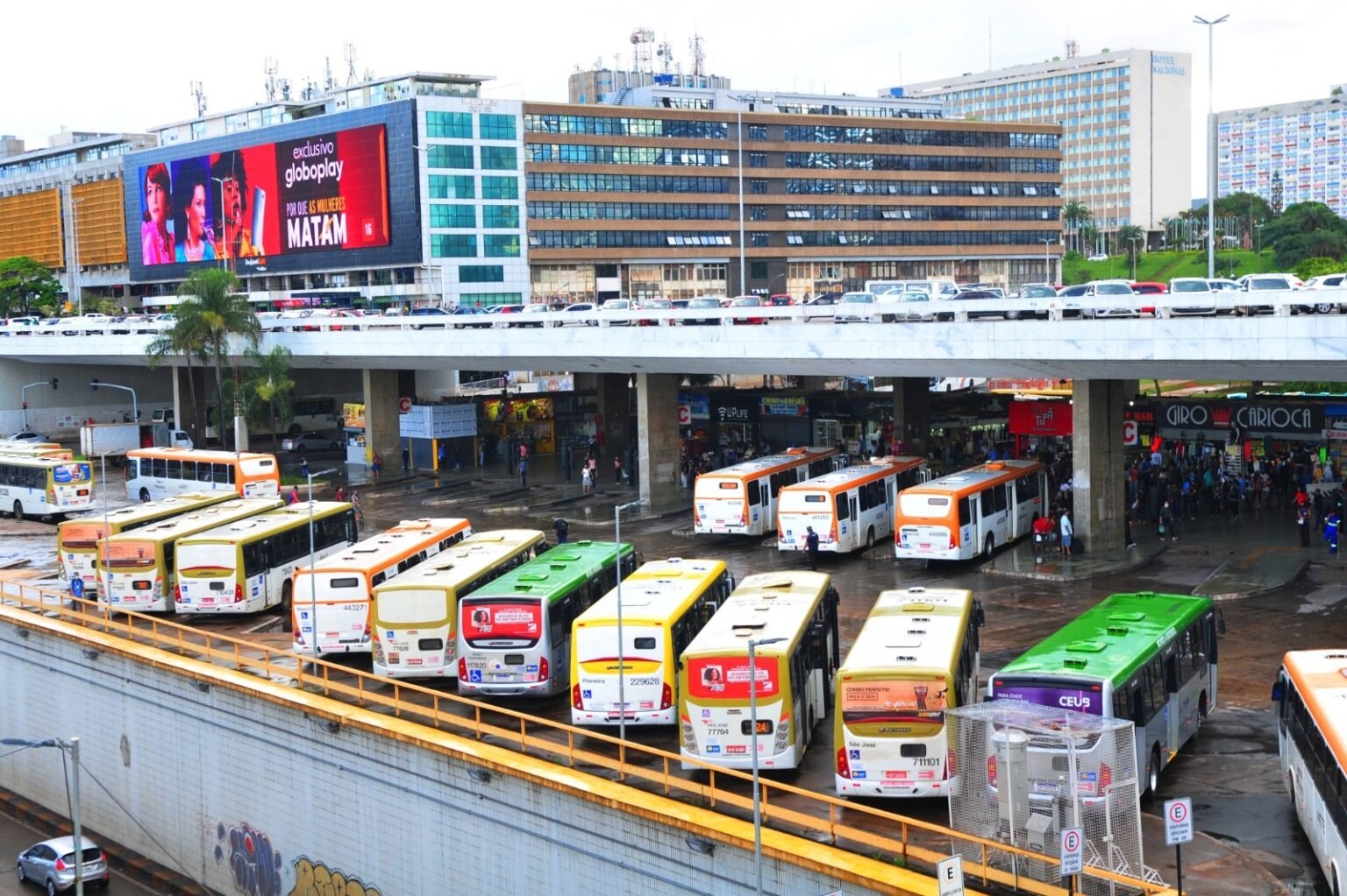 Justiça suspende greve dos rodoviários do DF