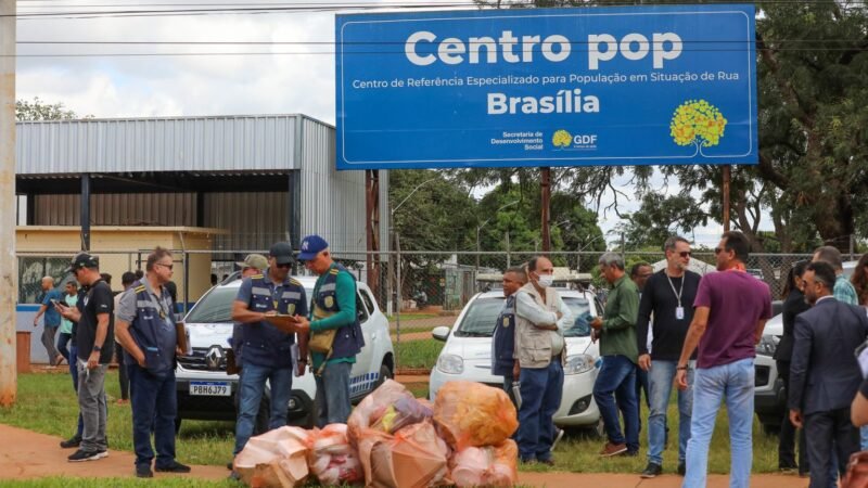 Ação de acolhimento da população em situação de rua começa nesta quinta (13), na Asa Norte